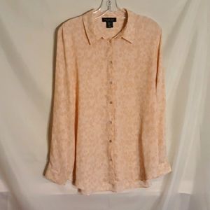 Rachel Zoe button down blouse, EUC